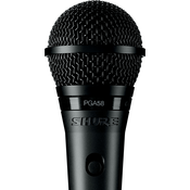 Mikrofon Shure - PGA58-QTR-E, crni