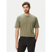BOSS T-shirt Tee 10 50519368 Kaki Relaxed Fit