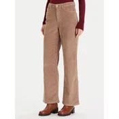 Vero Moda Hlače iz tkanine Tessa 10315350 Bež Wide Leg