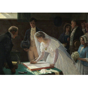 Art puzzle Puzzle Museum Series: Poročni podpis 1000 kosov