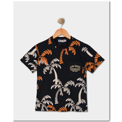 ALG Majica za decake Palm, Crna