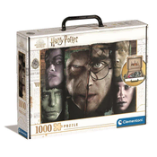 1000-delna sestavljanka v kovčku Harry Potter in temni gospodar - Clementoni