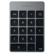 Satechi Satechi, Brezžična Bluetooth numerična tipkovnica iz ultra tankega aluminija, Siva, (5000284028)