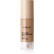 Inglot Skin Focused Care Face Foundation SPF 50 prekrivni tekoči puder SPF 50 odtenek Warm Tan 30 ml