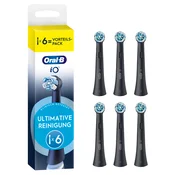 Oral-B iO Aufsteckbürsten Ultimative Reinigung BLACK 6er
