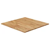 Cetvrtasta stolna ploca svjetlosmeda 70x70x1,5 cm od hrastovine
