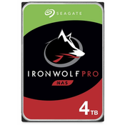 Seagate IronWolf PRO 4 TB, SATA 6 Gb/s, 128 MB, 7200 tvrdi disk