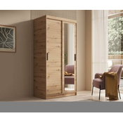 Garderobna omara Hailey - 100 cm - artisan hrast