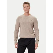 Gant Pulover 8030261 Bež Regular Fit