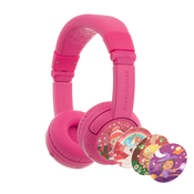 BEŽICNE SLUŠALICE ZA DJECU Buddyphones PlayPlus (Pink)