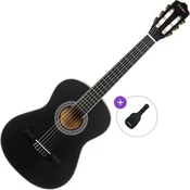 Pasadena PC-10-3/4 Basic SET Black 3/4 klasična kitara za otroke