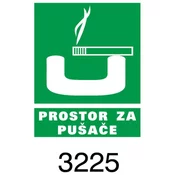 NALJEPNICE PROSTOR ZA PUŠAČE SIMBOL 3225