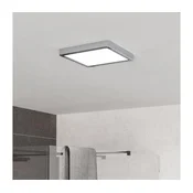 Eglo 901766 - FUEVA LED stropna svetilka za kopalnico, 10,5W/230V, 22x22 cm, IP44, krom
