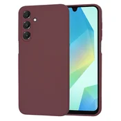 Silikonski ovitek Techsuit SoftFlex za Samsung Galaxy A16 4G/A16 5G - temno rdeč