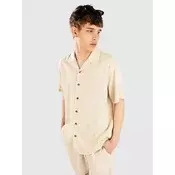 Anerkjendt Akleo Cot-Linen-Vis Shirt brown rice melange