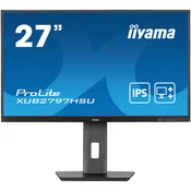 IIYAMA Prolite XUB2797HSU-B2 Business Monitor - 68.6 cm (27), FULL HD (1920x1080), IPS LED, 100Hz, 300 cd/m2, matte / black