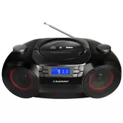 BLAUPUNKT radio Boombox BB30BT, črn