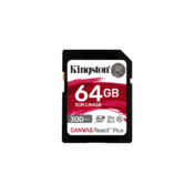 Kingston Canvas React Plus/SDHC/64GB/300MBps/UHS-II U3/razred 10