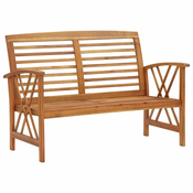 Vidaxl Vrtna klop 119 cm trden akacijev les