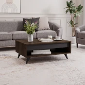 Hanah Home Klub sto Century, 90x38x60 cm, Boje oraha