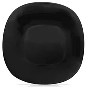 shumee Mali desertni krožnik za torte, sladice, prigrizke, Black Luna 20,5 cm