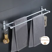 Huxiansen Držac za peškire, 60 cm, Sivi