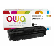 Armor OWA toner, združljiv s Canon CRG-055H BK, 7600st, črna/črna