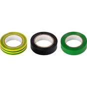 slomart Izolacijski trak PVC 15x0,15mm, 10m, zelen (do 1kV)