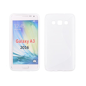 S silikonski ovitek Samsung Galaxy A3 2016 A310 bel