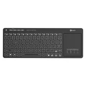 Tipkovnica C-TECH WLTK-03, dvojna, Touchpad
