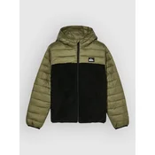 Quiksilver Scaly Reversible Kids Jacket grape leaf
