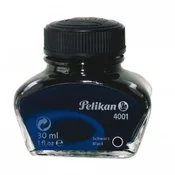 Pelikan črnilo 4001, 30 ml, brilliantno črno