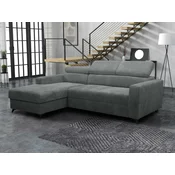 Kotna garnitura Columbus 191 (Poso 22) Siva, Funkcija spanjeFunkcija spanje, PredalPredal, 236x172x82cm