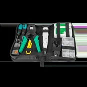 BIGSTREN set orodja za mrežno opremo UTP + tester G30840