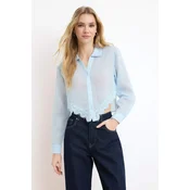 Trendyol Bluza modra