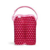 shumee Built Bottle Buddy - Termovka za dvojno steklenico (baby pink mini pikice)
