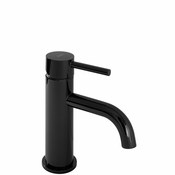 Rea Lungo BLACK/chrom Low armatura za umivalnik