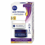 Nivea Darilni set za izboljšanje kontur zrele kože 65+ Anti-Wrinkle