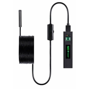 Tracer Kamera, endoskopska, LED, WiFi, vodootporna - HARDWIRE 5M 8MM LED WIFI, Crna