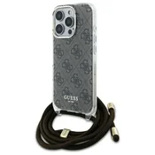 1 to 3 Ovitek Guess Hardcase Crossbody Cord 4G Print Za Iphone 16 Pro Max 6.9