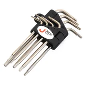 Jetech JETECH 8-deln. Torx varn. nastav. TT-kĺúč T5-T20 z otvorom, (5000099367)