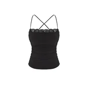 Trendyol Milla Ženska bluza Tprss25Bz00043, Crna