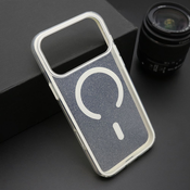 Futrola CRYSTAL MagSafe za iPhone 17 Pro Max/ bela