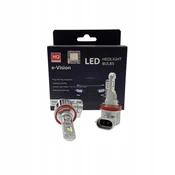 shumee H11 LED H8 H9 H16 HQ avtomobilske V4 e-Vision 12/24V BELA 6000K