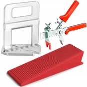 shumee Velik komplet 500 sponk + 100 klinov 1 mm + klešče Koanni