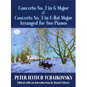 TCHAIKOVSKY:PIANO CONCERTO NO.2 IN G MAJOR & NO.3 IN E FLAT MAJOR FOR TWO PIANOS