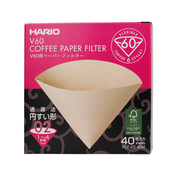 Hario V60-02 papirnati filteri nebijeljeni Misarashi VCF-02-40M 40 kom.