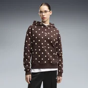 PUMA Speed Program Europe Relaxed Hoodie Women, Clothing, Chocolate Brown, XS