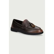 Michael Kors mokasini moški usnjeni Wesley Tassel Slip On