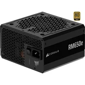 Corsair napajanje RMe RM650e 650W, ATX 3.1, PCIe 5.1, modularno, 80+GOLD, crno